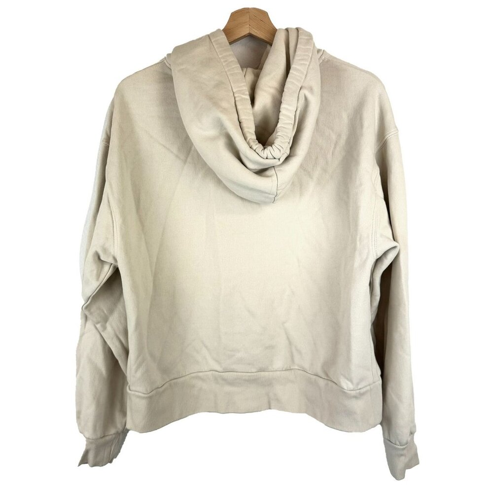 Pull&Bear Cream Basic Hoodie M - image 2